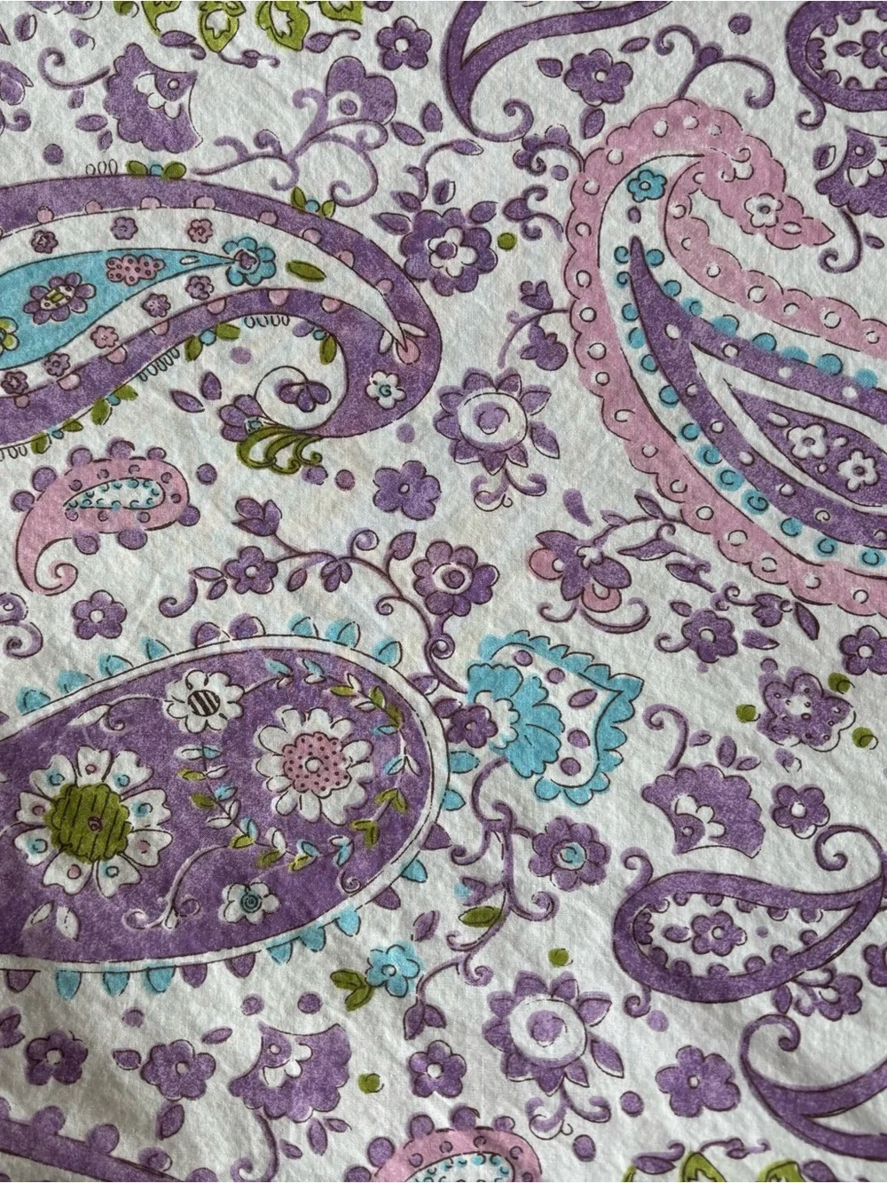 Pottery Barn Kids floral paisley